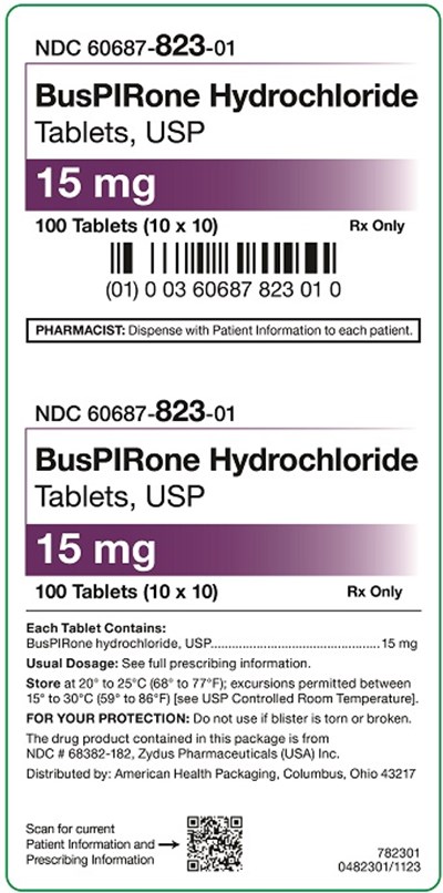 15 mg Buspirone HCl Tablets Carton (15 mg Buspirone HCl Tablets Carton)